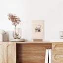 Bordskærm Retro Radio blomster - Frida Floral Studio