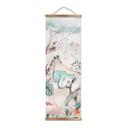 Póster de tela Kvilis - Amigos animales en la selva - Panorama