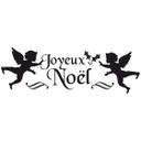 Sticker mural - Anges de Noël