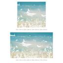 Papel pintado Paraíso submarino - Ombre - Kikki Belle