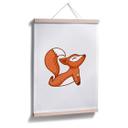 Affiche - Yoga-renard 08