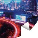 Tapet cirkel Cyber City Bangkok - Takkar - vliesetapet/selvklæbende non-woven tapet