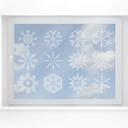 Effet Verre Dépoli : Flocons de Neige