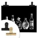 Póster 5 botellas de diversión - negro