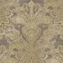 Vintage barok ikke-vævet tapet brun, beige, gul - ikke-vævet tapet med ornamenter