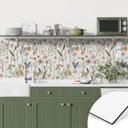 Køkken backsplash Forårseng med sommerfugle - UN Designs