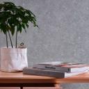 Papel pintado Diseño geométrico Cool Grey - Papel pintado tejido-no tejido con textura - Acentos modernos para pared