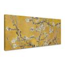 Lienzo van Gogh - Almendro en Flor Ocre - Panorama