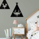 Tipi de decoración acrílico - ciervo