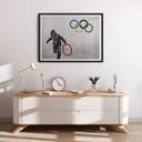 Póster Banksy - Olimpiadas