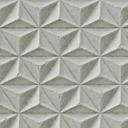 3D tapet betonlook grå - Ikke-vævet tapet med geometrisk mønster - industrielt look