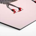 Hexagon Dibond Loose - Zebra Heels