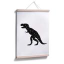 Póster Nouveauprints - Dinosaurio geométrico T-Rex