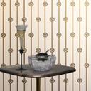 Versace Papier peint intissé I Love Baroque Bordure de socle Medusa Blanc Or luxueux