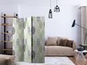 Screen room divider - Grønne tårer, 3-delt