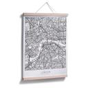 Póster mapa de Londres