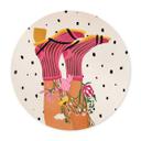 Póster sock love meets flower power - Mokate - Redondo