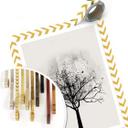 Plakat - Kubistika - Tree Study 04