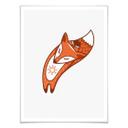 Affiche - Yoga-renard 01