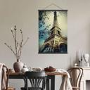 Póster de tela Torre Eiffel de París | Hito en Francia