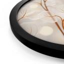 Plakat Filigranblade Beige - Treechild - Rund
