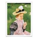 Póster - Cassatt - Retrato de niña