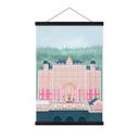 Póster de tela Grand Budapest Hotel - Lizde