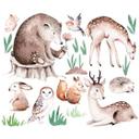 Sticker mural Kvilis - Amis des animaux (24 pièces)