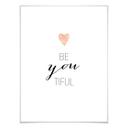Plakat - Confetti & Cream - Be-you-tiful