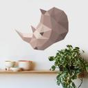 Wallsticker - Polygon - Næsehorn