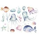 Sticker mural Kvilis - Au fond de l'océan (25-pièces)