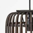 Pendelleuchte Willi, schwarz, 130 x 21,5 cm, Metall Pendellampe