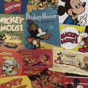 Non-woven tapet - Mickey Billboard - 120 x 200 cm