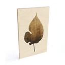 Cuadro de madera Kubistika - Hoja de oro