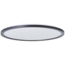 Aufbaupaneel Claire, schwarz, Ø 42 cm, Innenleuchte, Neutralweiß