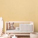 Papel pintado Habitación infantil amarillo mostaza - papel pintado unicolor