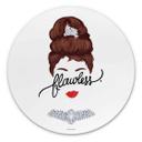 Tableau sur alu-Dibond rond Tohmé - Flawless Audrey 