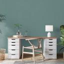 Ikke-vævet tapet WOVEN Elle Decoration 4, grøn