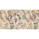 Botanisk fototapet med fugle - Antikt non-woven tapetdesign