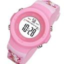 Sport Armbanduhr | Digitale Uhr für Kinder und Jugendliche | Rosa Einhorn