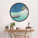 Plakat Siesta om sommeren - Rivers