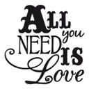 Wallsticker - All You Need Is Love 2