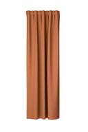 Homing Fertigschal mit verdeckten Schlaufen Galdin ziegel -  2,45 x 1,4 m