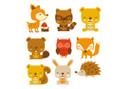Juego de animales del bosque