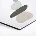 Hexagone - Alu-Dibond Nouveauprints - Pebbles 3