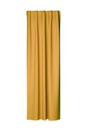 Homing Fertigschal mit verdeckten Schlaufen, Galdin safran -  2,45 x 1,4 m