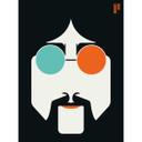Livingwalls papier peint photo ARTist Lennon orange