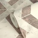 Versace ikke-vævet tapet Tarsia marmorlook brun grå creme