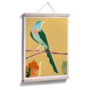 Póster Goed Blauw - Pájaro tropical