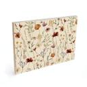 Træplakat Farverige vilde blomster - UN Designs